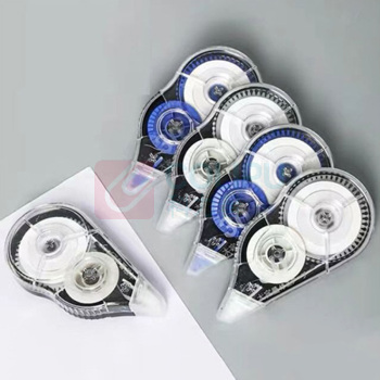 智权 实惠装大容量静音消字修改带 gdsg845 5mm*30m/个 2个/组 (酷蓝黑系(蓝色、黑色)) 两种颜色随机组合
