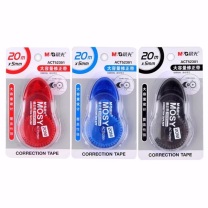 晨光 M&G 修正带 ACT52301 5mm*20m 12卡/盒 20m×5mm 树脂