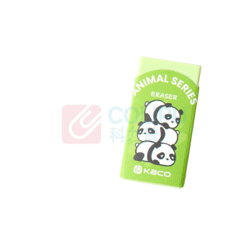 KACO 橡皮擦 K1431 熊猫派对 40mm*20mm*11mm (绿色)