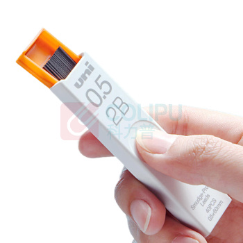 三菱 uni HB活动铅芯 UL-S 0.5mm 10管/盒