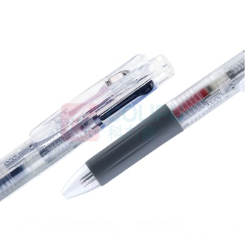 斑马牌 ZEBRA 三色中性笔 多色水笔 便携多功能笔 J3J2 0.5mm (白色杆)