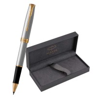 派克 PARKER 签字笔 宝珠笔 卓尔系列钢杆金夹 2015 
