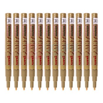 三菱 uni 油漆笔 PX-21 0.8-1.2mm (金色) 12支/盒