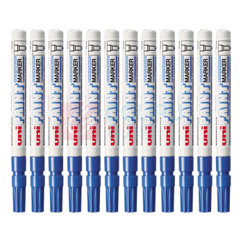 三菱 uni 油漆笔 PX-21 0.8-1.2mm (蓝色) 12支/盒