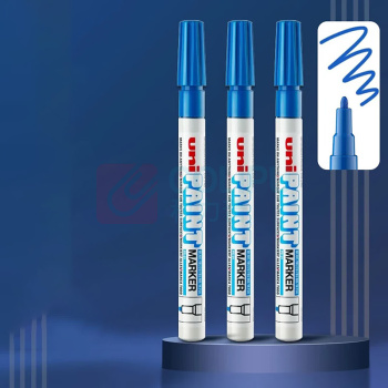 三菱 uni 油漆笔 PX-21 0.8-1.2mm (蓝色) 12支/盒
