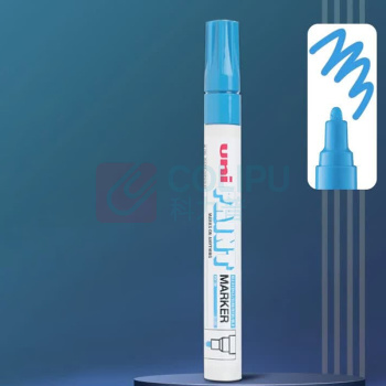 三菱 uni 油漆笔 PX-20 2.2-2.8mm (浅蓝色) 12支/盒 12支的倍数订