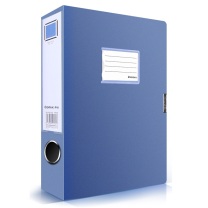 齐心 Comix 档案盒 EA1008 A4 55mm 加厚款 (蓝色) 电商专供 DC