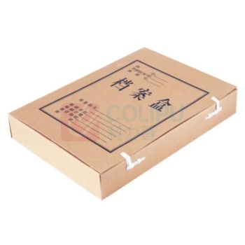 信发 TRNFA 牛皮纸档案盒6cm(10只装) DAH-06