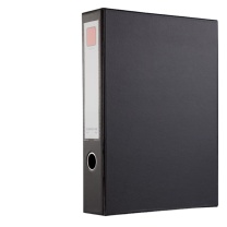 齐心 Comix 档案盒 A1297 325×243×68mm 夹纸55mm材质:PVC (黑色)