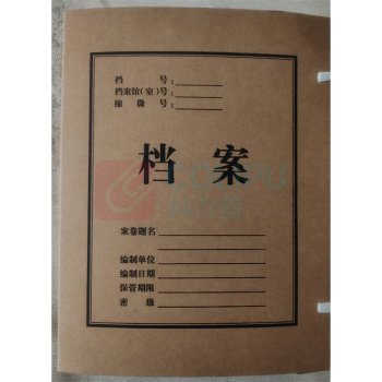 伟盛 档案盒 31*23*2cm