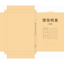 融银之汇 授信挡案盒档案盒 A4封面 进口牛皮纸 310*240*15mm 150个/件