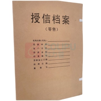 融银之汇 授信挡案盒档案盒 A4封面 进口牛皮纸 310*240*15mm 150个/件