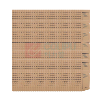 隆盛之星 文书档案盒 WSDA-40 A4 310mm*220mm*40mm (棕色) 250个/箱