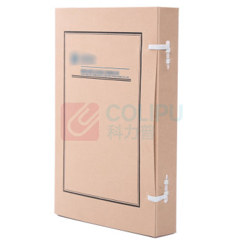 隆盛之星 文书档案盒 WSDA-40 A4 310mm*220mm*40mm (棕色) 250个/箱