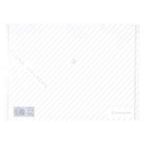 齐心 Comix 文件袋 C330 A4 (透明色) 10个/包