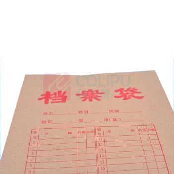 科力普 COLIPU 牛皮纸档案袋 APYRA13L A4 180G