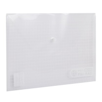 晨光 M&G 塑料方格纽扣袋 ADM94516 A4 (混色) 12个/包 335×245 PVC(颜色随机)