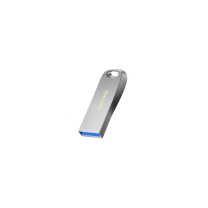 闪迪 SANDISK USB3.1 U盘 CZ74酷奂银色 读速150MB/s 金属外壳 128GB