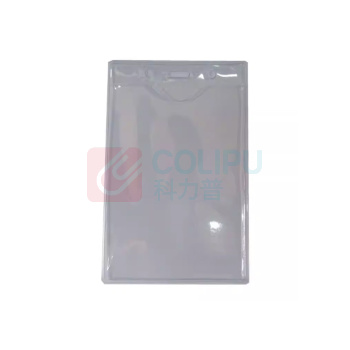 极一 透明卡套 75*120mm PVC 竖款