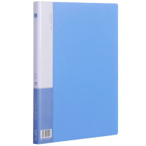 齐心 Comix 资料册 EA2004 A4 40页 (蓝色) 电商专供 DC