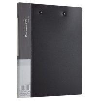 齐心 Comix 双强力夹文件夹 AB600A-W 325*315*21mm A4 (黑色)
