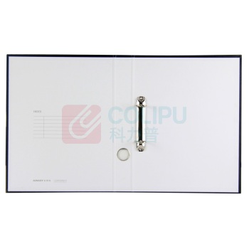 金得利 KINARY PVC2孔D型夹 DCL10115D A4 背宽43mm (黑色) 60个/箱