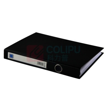 金得利 KINARY PVC2孔D型夹 DCL10115D A4 背宽43mm (黑色) 60个/箱
