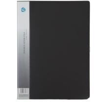 齐心 Comix 舒适型轻便夹 AB151A-P A4 背宽25mm (黑色) 20个/箱 单强力夹