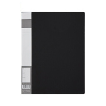 齐心 Comix 标准型单强力夹文件夹 A602 A4 (黑色) 307×235×21 塑料
