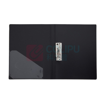 齐心 Comix 标准型单强力夹文件夹 A602 A4 (黑色) 307×235×21 塑料