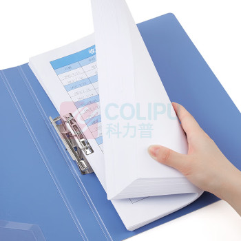 齐心 Comix A4 单强力夹 AB151A-P A4 (蓝)