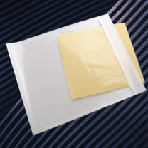 安赛瑞 透明背胶袋 2A00560 195(o)×285mm厚度单层4.5丝 100个/包 (短边开口) 