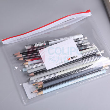 晨光 M&G PVC拉边袋 ADM94503 A5 (红色、蓝色、黄色、绿色) (颜色随机)