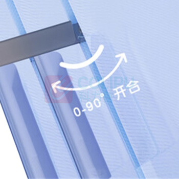 齐心 Comix 1.0抽杆夹A4 EA3211 单个装