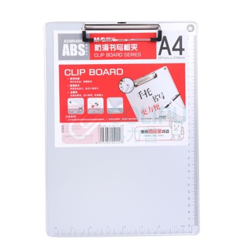 晨光 M&G 竖式防滑书写板夹 线型夹 ADM94863 A4 (银白色) 1个
