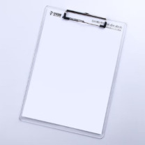 金隆兴 记事写字板/板夹/票夹/菜单夹/签字板夹办公文件夹板 C1078 A4 (透明)