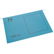 益而高 Eagle 挂快劳文件夹 9351F F4 (蓝色) 40片/盒