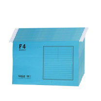 益而高 Eagle 挂快劳文件夹 9351F F4 (蓝色) 40片/盒