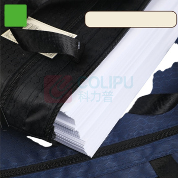递乐 足球纹手提公文包 DLLJ0857 370*300mm (黑色) 帆布