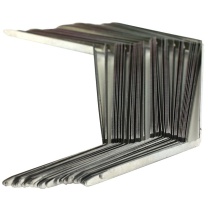 金得利 KINARY 金属装订夹 OS1078 80mm (银色) 50套/盒