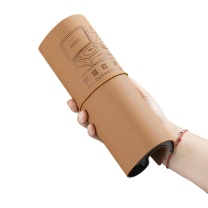 朗捷 存单票据夹 100116783470 153*228mm 内芯122*233mm (卡其色) 20张40页存单+5张30卡卡位