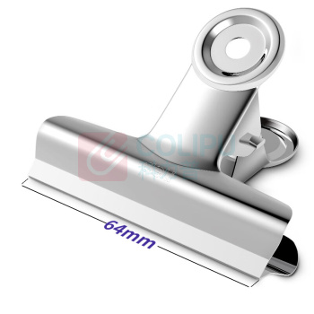 得力 圆形夹 9522 64mm 64mm 金属 银色 1个/个 个