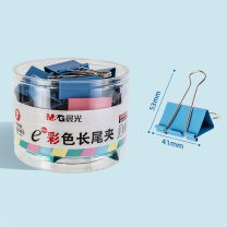 晨光 M＆G 大号金属票据夹 ABS92739  41mm 24只/罐