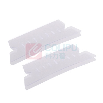 富得快 挂快劳用索引胶片 FDK98550 28*77mm (透明) 25片/盒