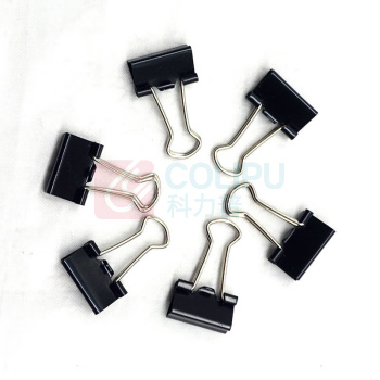 欧标 MATE-IST 长尾夹 B2508 5号 19mm (黑色) 40只/盒