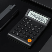 KACO 语音计算器 K1429 12位 (黑色) 1个装 DC