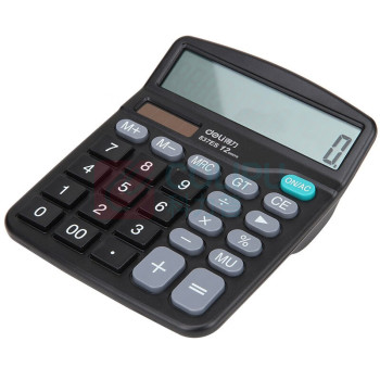 得力 普通计算器 837ES 5个/包 销售单位:包 (计算器) (计量单位:个)