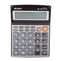 晨光 M&G 数显语音型水晶按键计算器 ADG98715 12位