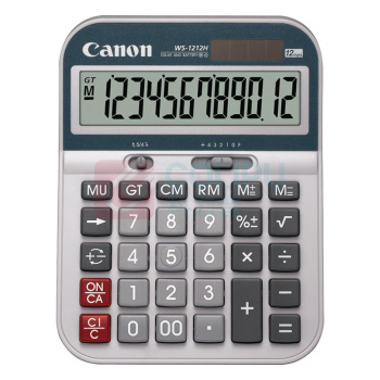 佳能 CANON 12位双电源计算器 WS-1212H 173.5*131*34.7mm 10台/盒