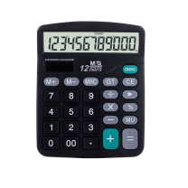 晨光 M&G 837双电源桌面通用办公计算器 ADG98189 12位 DC